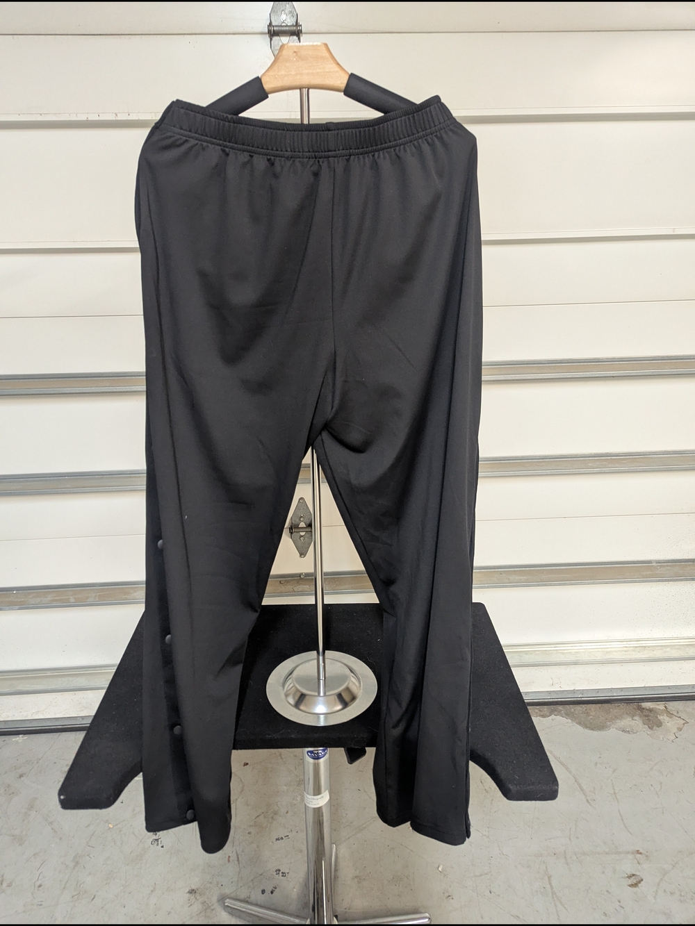 Black Snap-Trim Track Joggers - Picture 2 of 5